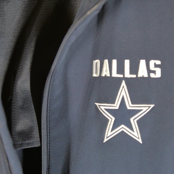 NFL Gameday DALLAS COWBOYS X-LARGE Full Zip Winter Coat Jacket XL EXCELLENT - Picture 2 of 10